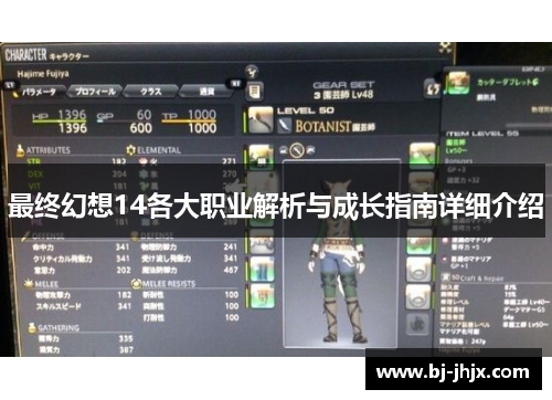 最终幻想14各大职业解析与成长指南详细介绍
